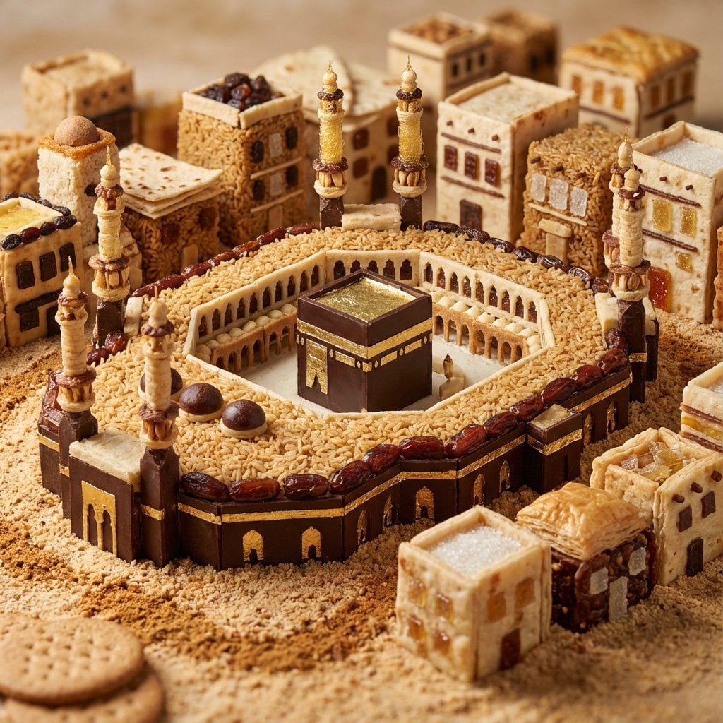 [Country/City Name]::4 Morphology: Miniature architectural cityscape, s…