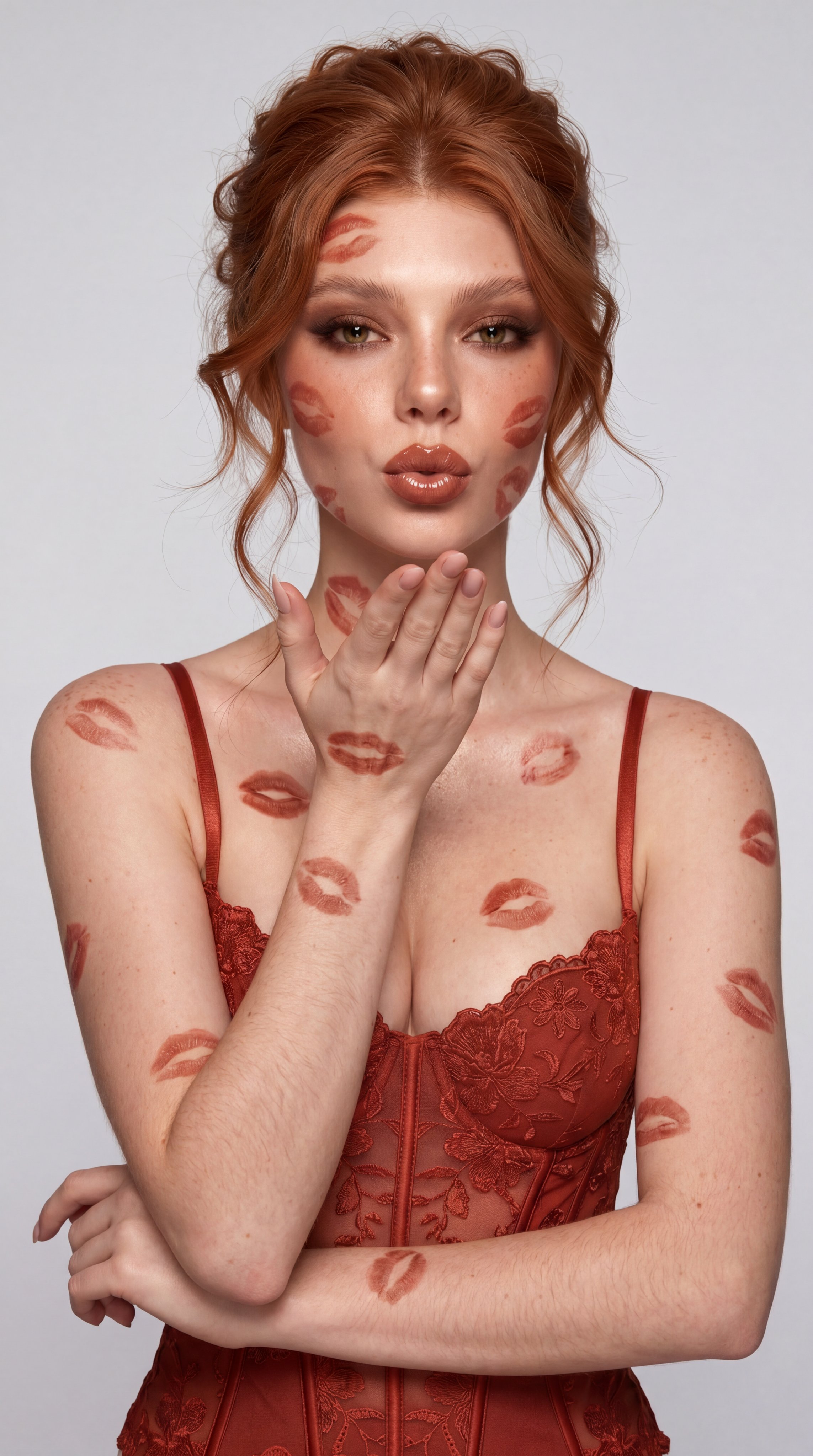 { "prompt": "Ultra-realistic editorial beauty portrait of a glamorous y… 1