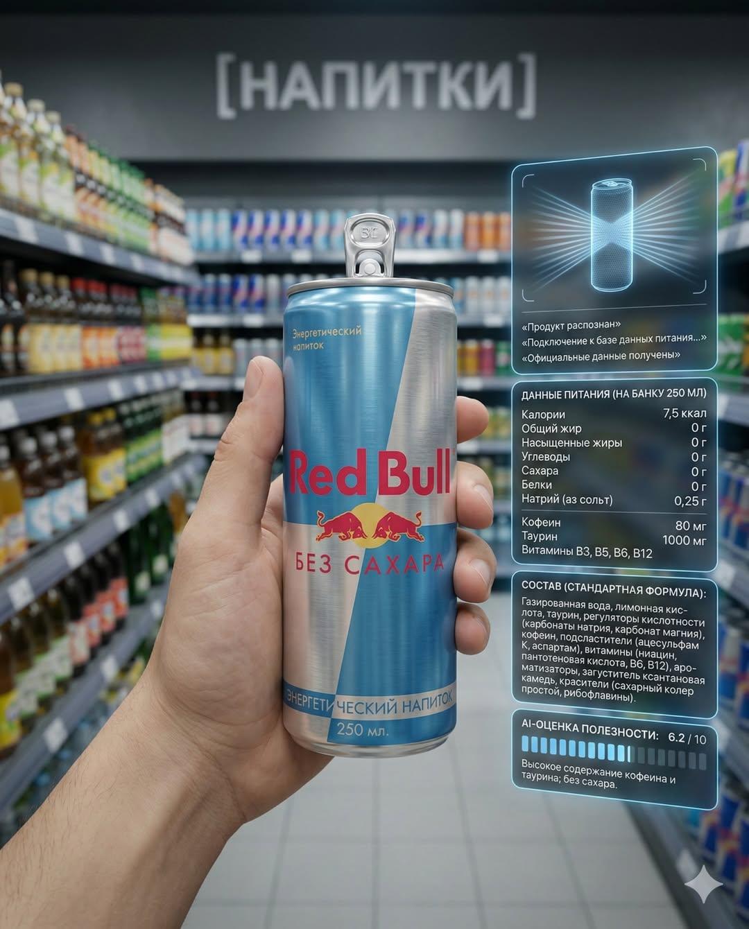 Ultra-realistic cinematic POV shot inside a modern supermarket aisle in… 1